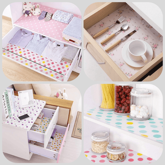 Pack of 2 Kitchen Cabinet Liners and Foam Sheets (45*160) - MedAir Traders