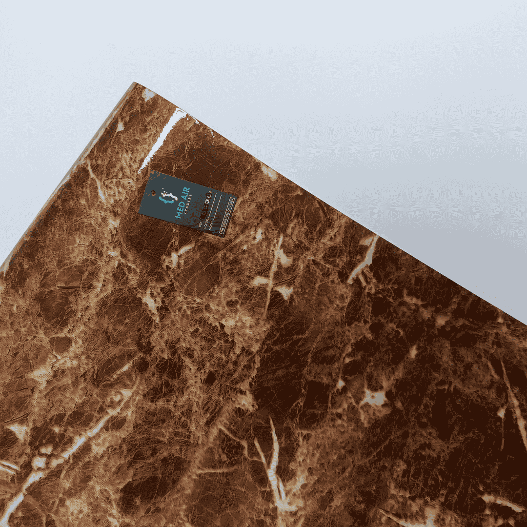 Pack Of 2 Self-Adhesive Marble Sheet for Kitchen & Home - 60x200cm