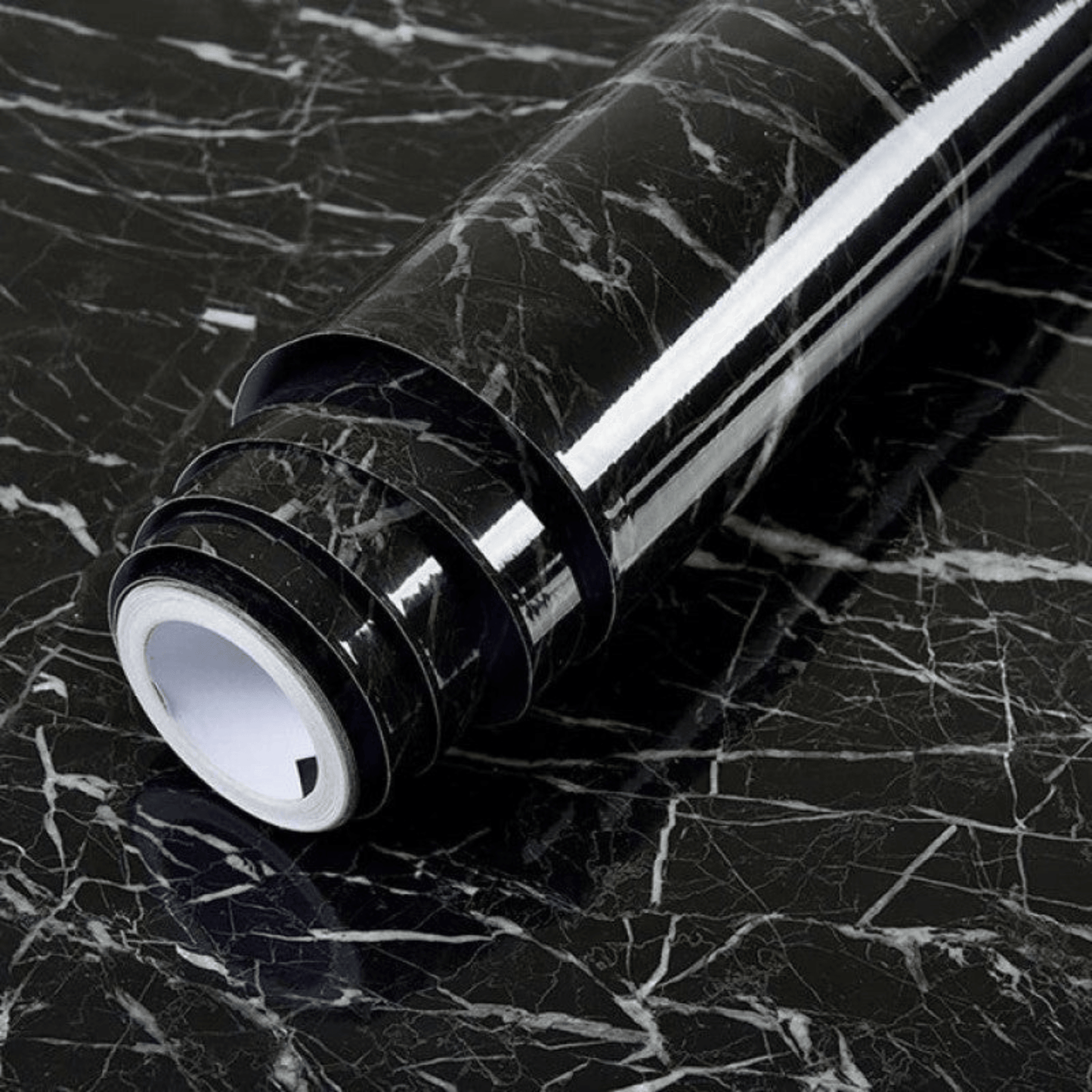 Pack Of 2 Self-Adhesive Marble Sheet for Kitchen & Home - 60x200cm - MedAir Traders