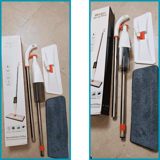Spray Mop Buy 360° with Refillable Bottle & Pads - Order Now