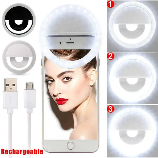 Selfie Ring Light With LED Camera Photography Flash Light - MedAir Traders