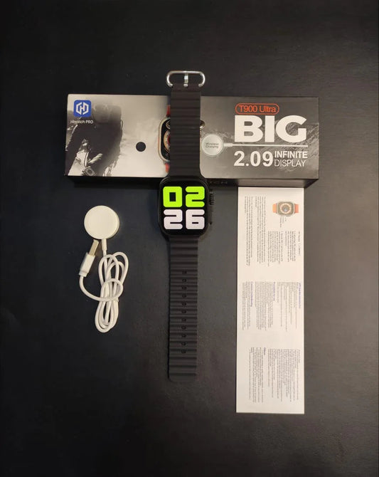 T900 Ultra Smart Watch - 2.09 Infinite Display - 49MM Dial Size - Built-in Games - Bluetooth Calling(random color). - MedAir Traders