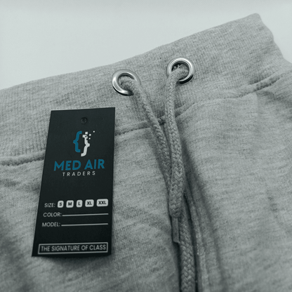 Pack of 2 Men's French Terry Jogger Trousers | ★ Premium - MedAir Traders