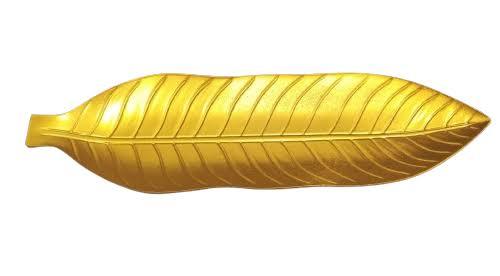 New Decorative Wooden Plate Leaf tray - MedAir Traders