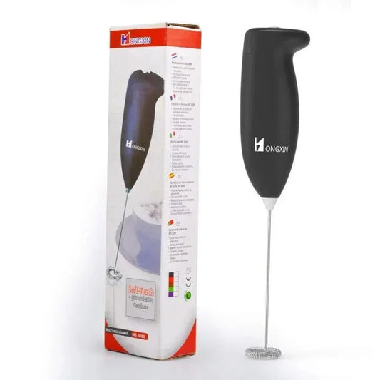 Electric Mini Coffee Beater Mini Electric Egg Beater (random color) (Cell Operated) - MedAir Traders